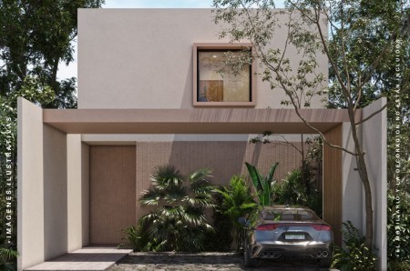 Casa en venta en Temozon Norte Bolera Homes 3 recamaras modelo B